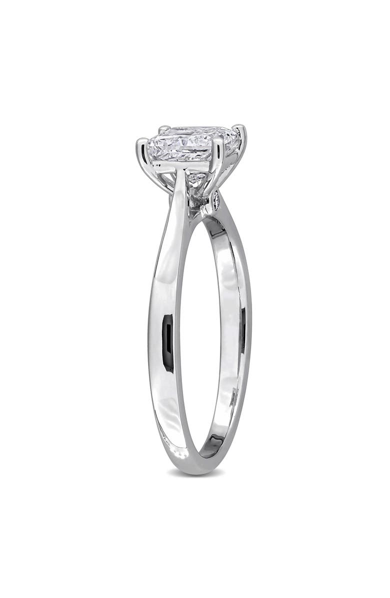 Created Forever Princess Cut Lab Grown Diamond Solitaire Ring, Alternate, color, 