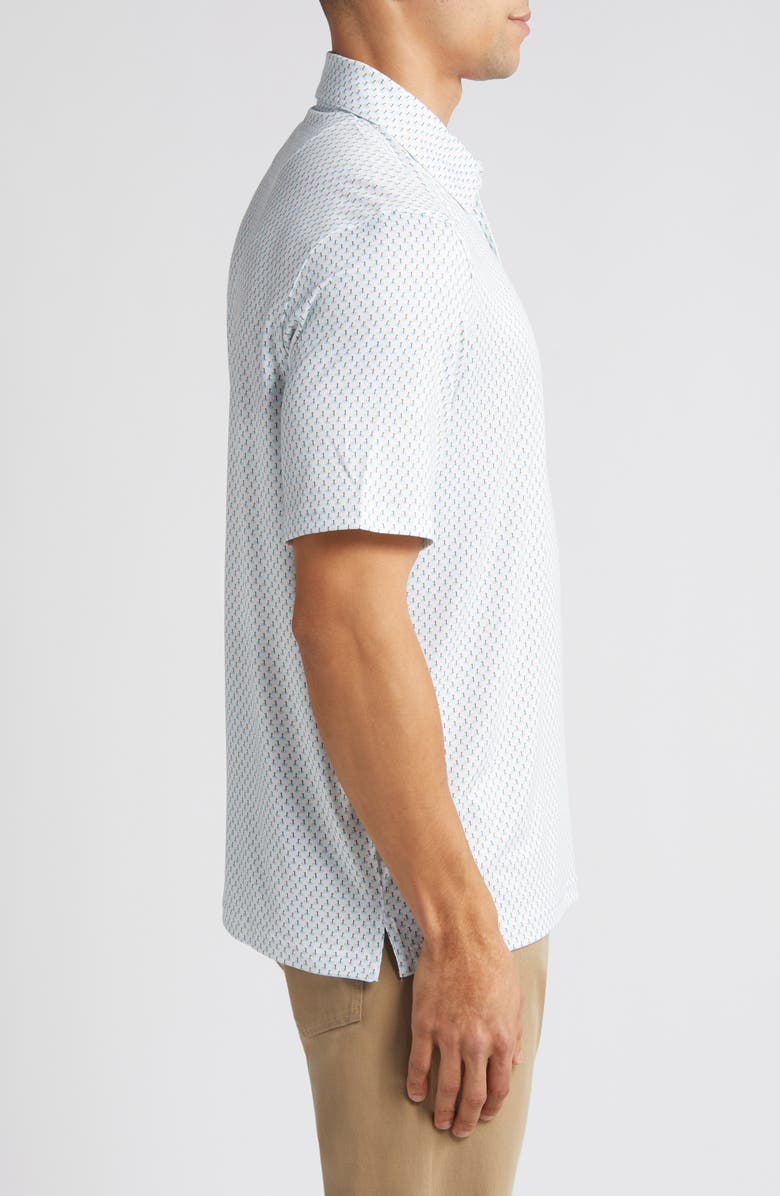 Johnston & Murphy XC4 Performance Mini Golf Flag Polo, Alternate, color, 