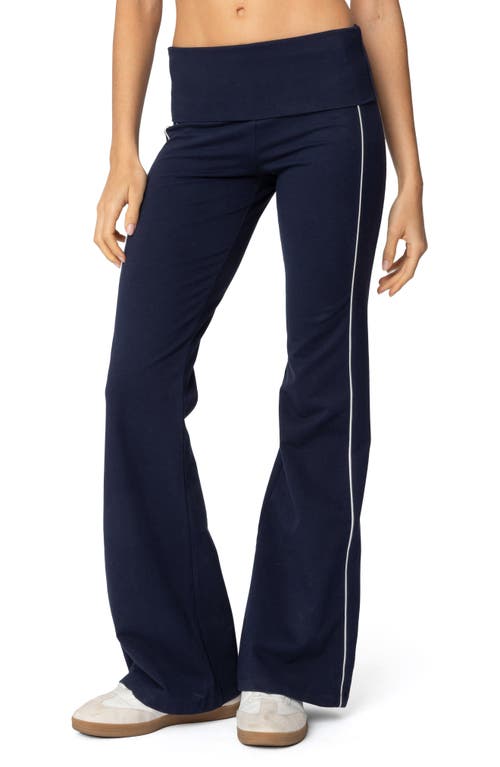 EDIKTED EDIKTED LIVIE FOLDOVER FLARE LEGGINGS