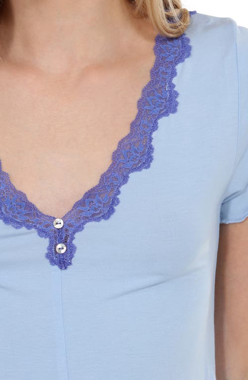 Honeydew Wind Down Short Pajamas In Moonstruck