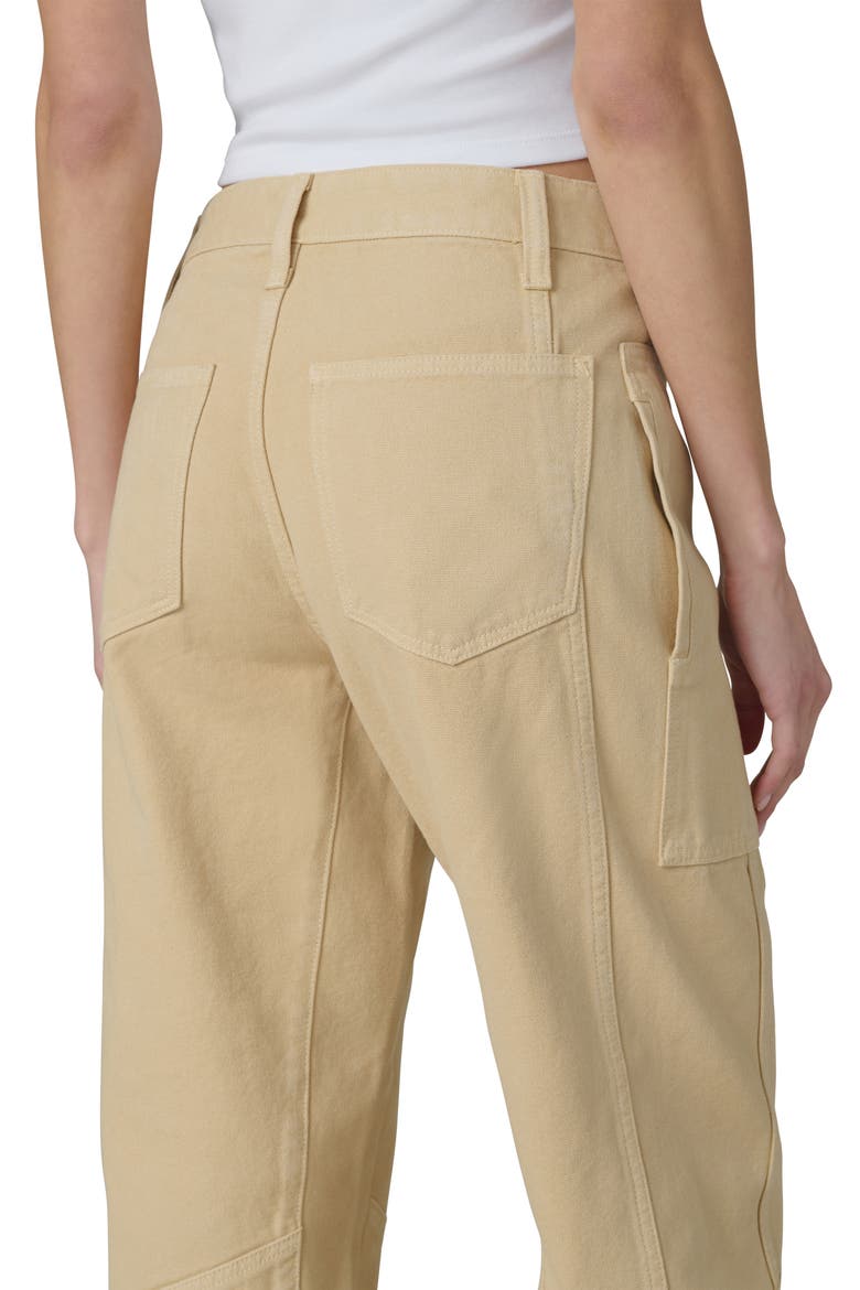 The Krista High Waist Wide Leg Jeans, Alternate, color, BISCOTTI