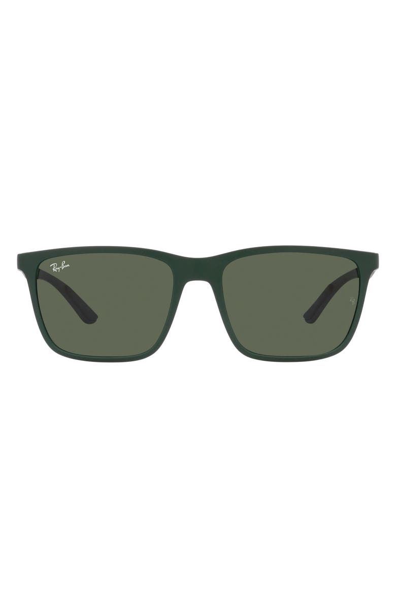 Ray-Ban 58mm Rectangular Sunglasses, Main, color,