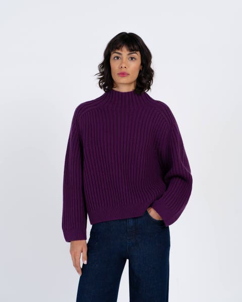 Maeve Rib Knit Sweater