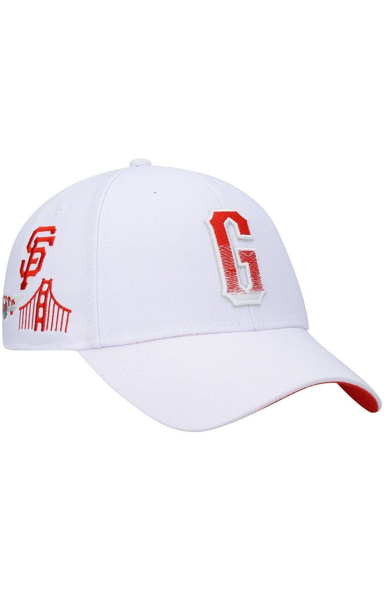 '47 Men's '47 White San Francisco Giants City Connect MVP Adjustable Hat, Main, color, 