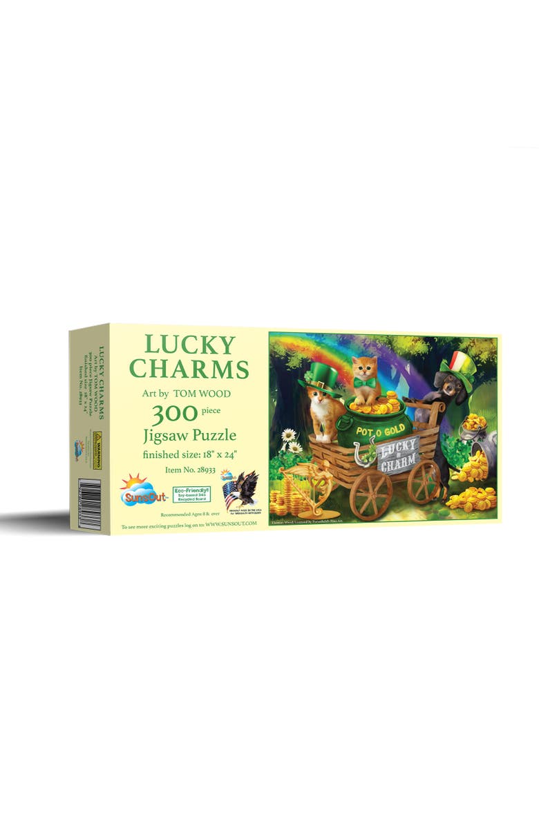 Sunsout Lucky Charms 300 piece Jigsaw Puzzle for Adults, Main, color, Multicolor