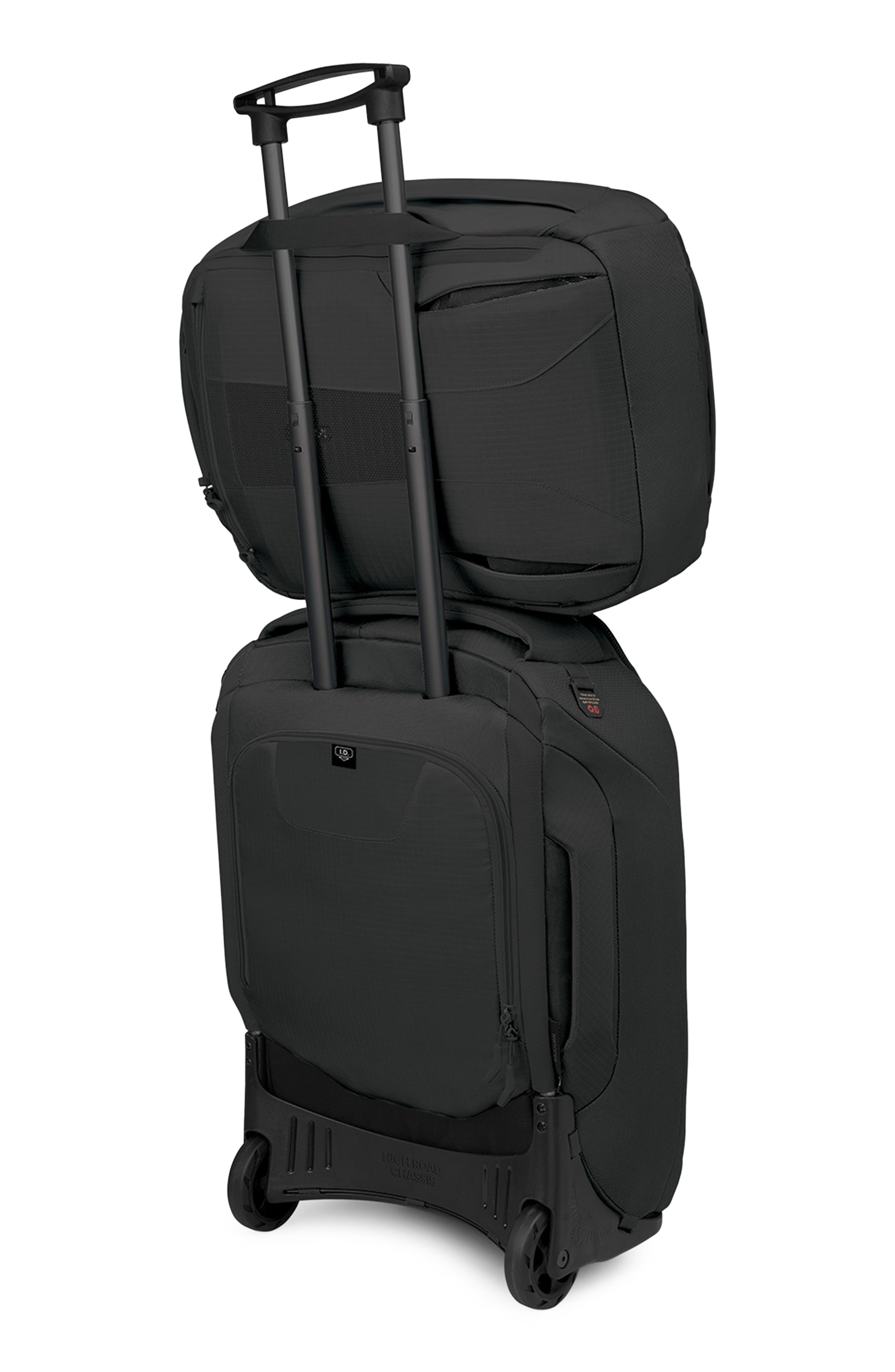 Osprey Sojourn Porter 30-Liter Recycled Nylon Travel Pack, Alternate, color, Black