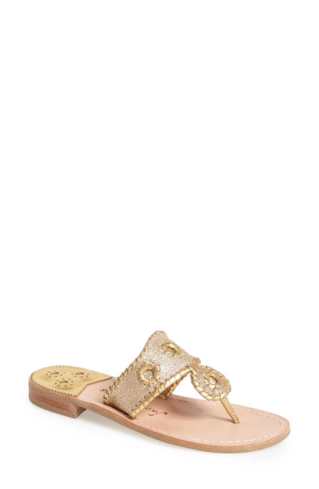 'Sparkle' Sandal, Main, color, GOLD