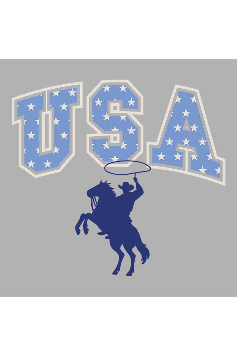 Boy's Lost Gods USA Star Rodeo  Graphic T-Shirt, Alternate, color, Sport Grey