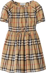 Burberry Check Cotton Dress