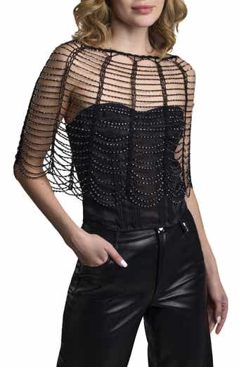 Scalloped Beaded Capelet