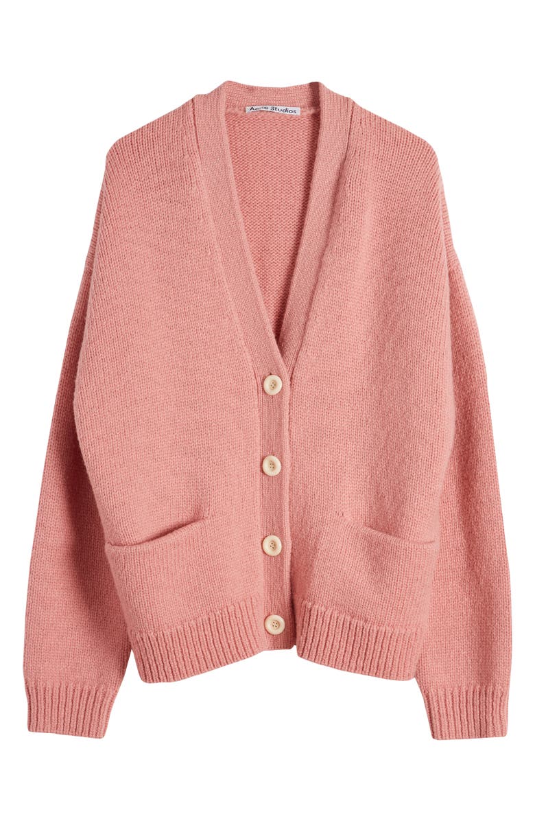 Acne Studios Kida Wool Blend Cardigan, Alternate, color, 