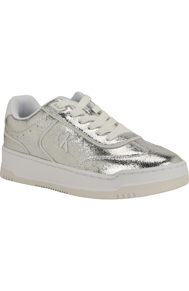 Calvin Klein Pazquale 2 Sneaker, Main, color, Silver
