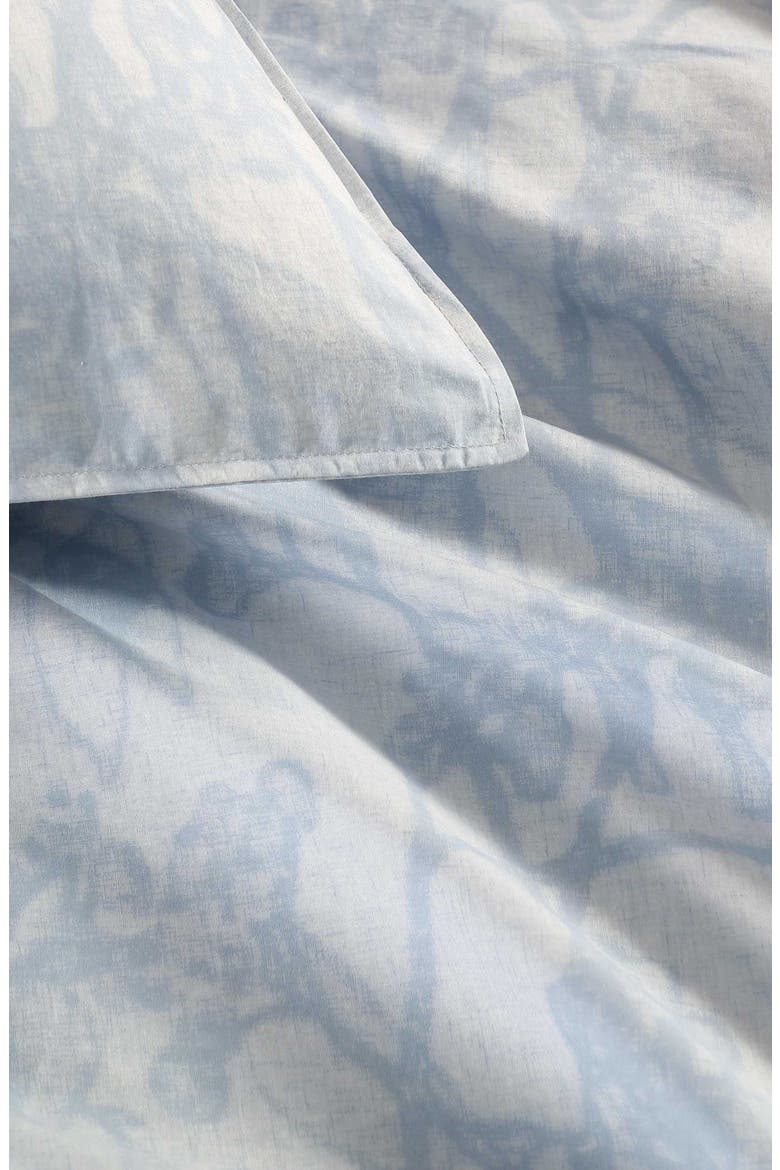 Bayberry 200 Thread Count Cotton Duvet Cover & Shams Set, Alternate, color, LIGHT / MEDIUM BLUE