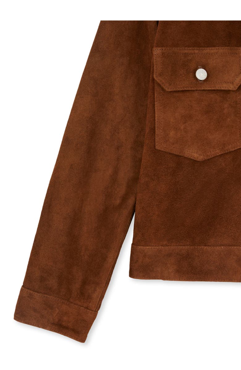 Fortela Vintage Inspired Leather Jacket, Alternate, color, 