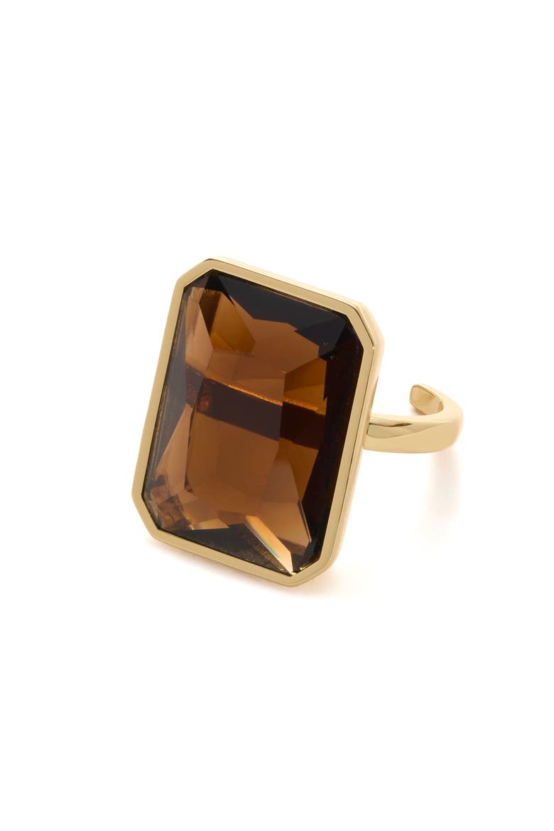 Norika Glass Statement Ring, Main, color, COLORADO TOPAZ