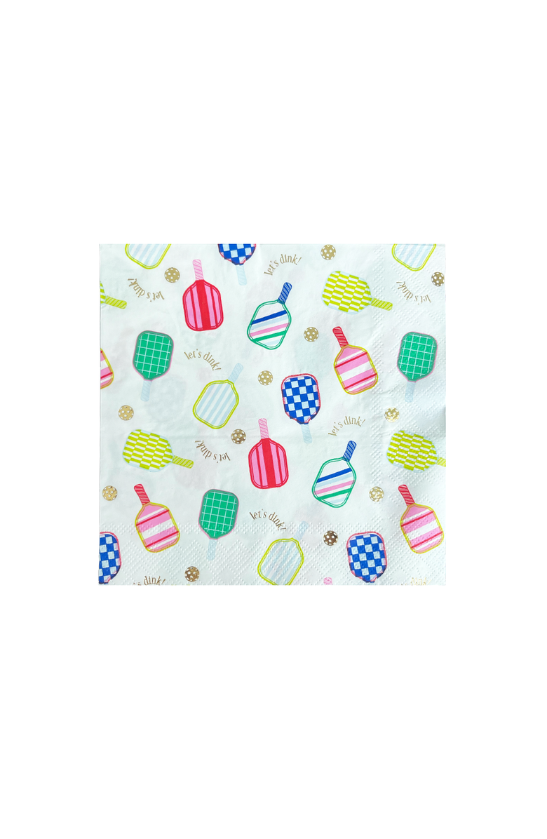 Jollity & Co Pickleball Social Club Large Napkins, Main, color, Assorted Pre-Pack
