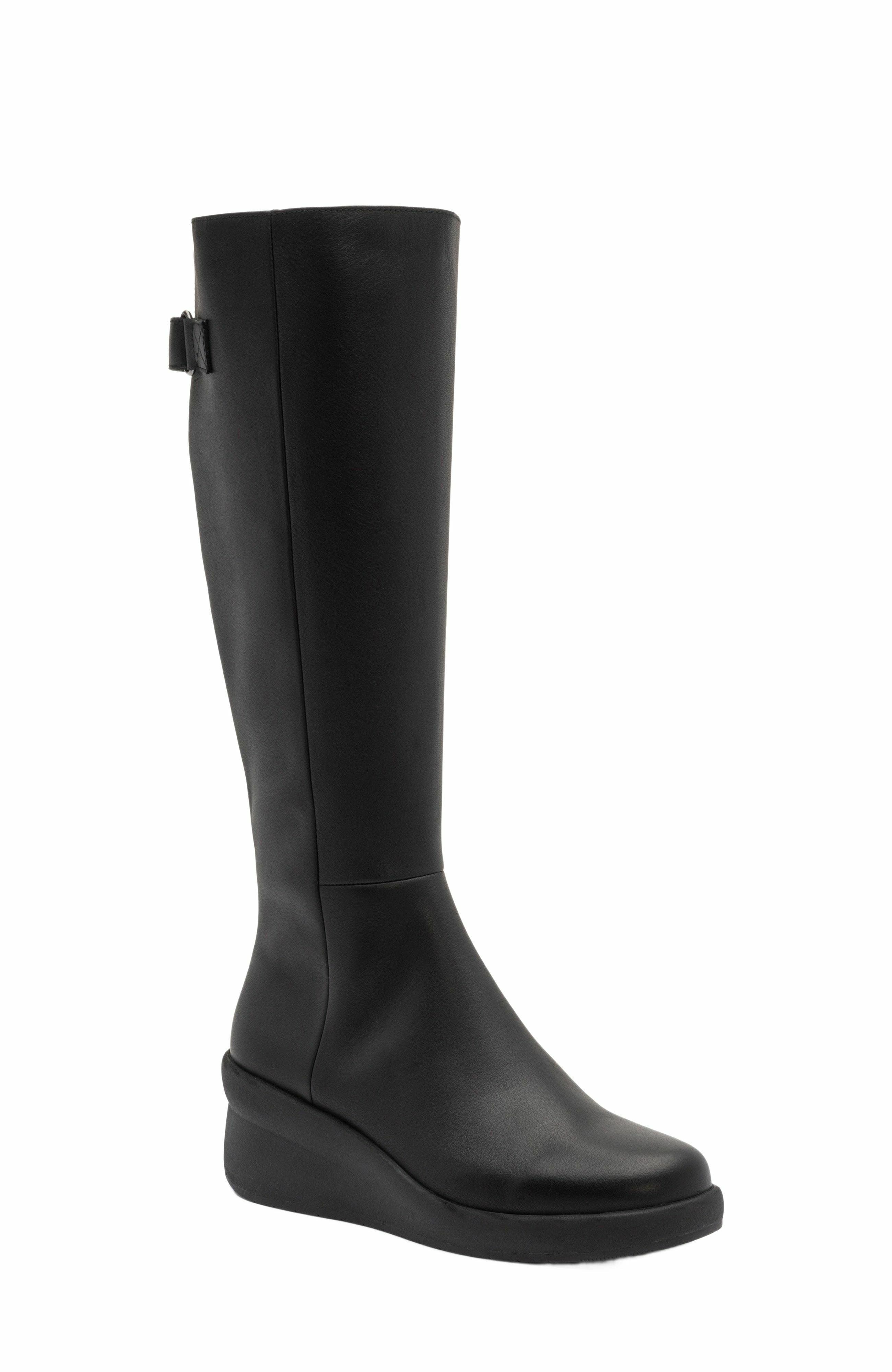 ABEO Passage Tall Boot, Main, color, Black - Regular