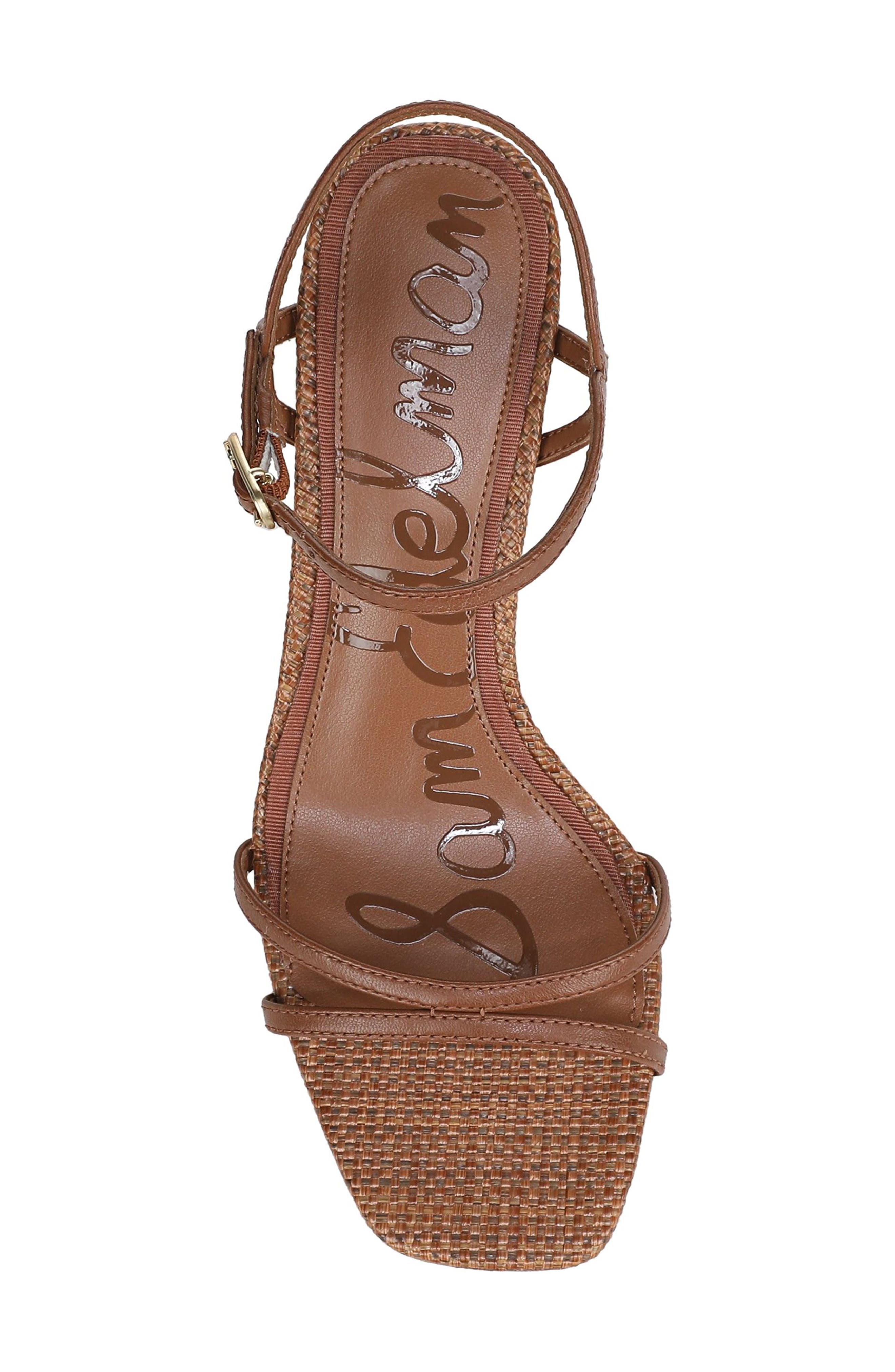 Presley Strappy Sandal, Alternate, color, RICH COGNAC