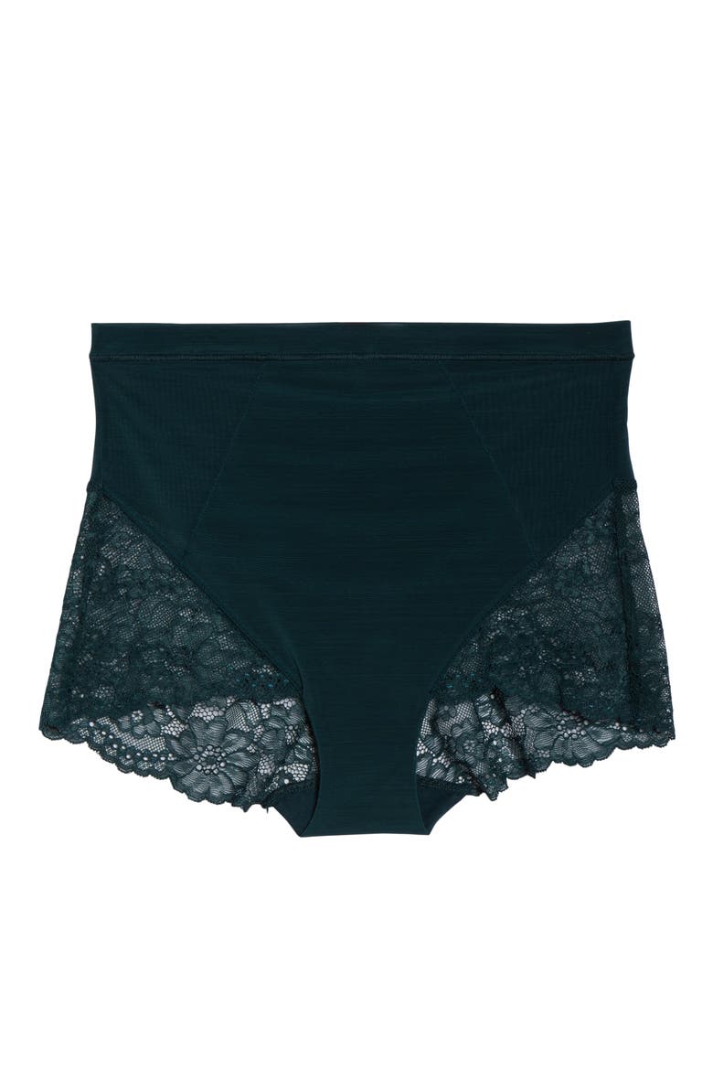 Spotlight On Lace Briefs, Alternate, color, MALACHITE