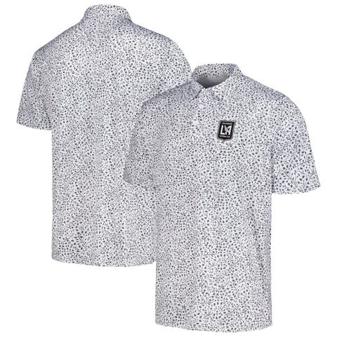 Men's Antigua White LAFC Motion Polo