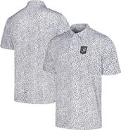 ANTIGUA Men's Antigua White LAFC Motion Polo