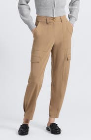 Derek Lam 10 Crosby Elian Tropical Stretch Pants