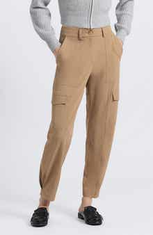 Derek Lam 10 Crosby Elian Tropical Stretch Pants
