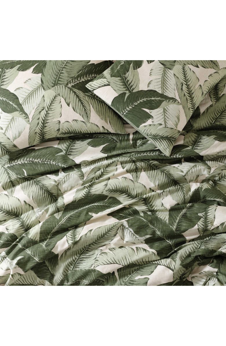 Tommy Bahama Vintage Palms Comforter Set, Alternate, color, Jungle Green