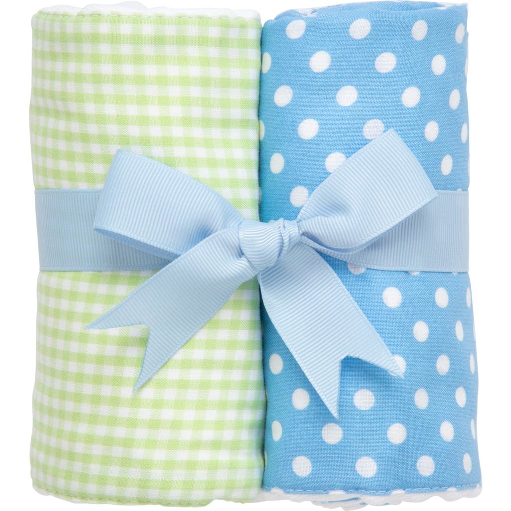 3 Marthas Dot Set of Two Burp Cloths