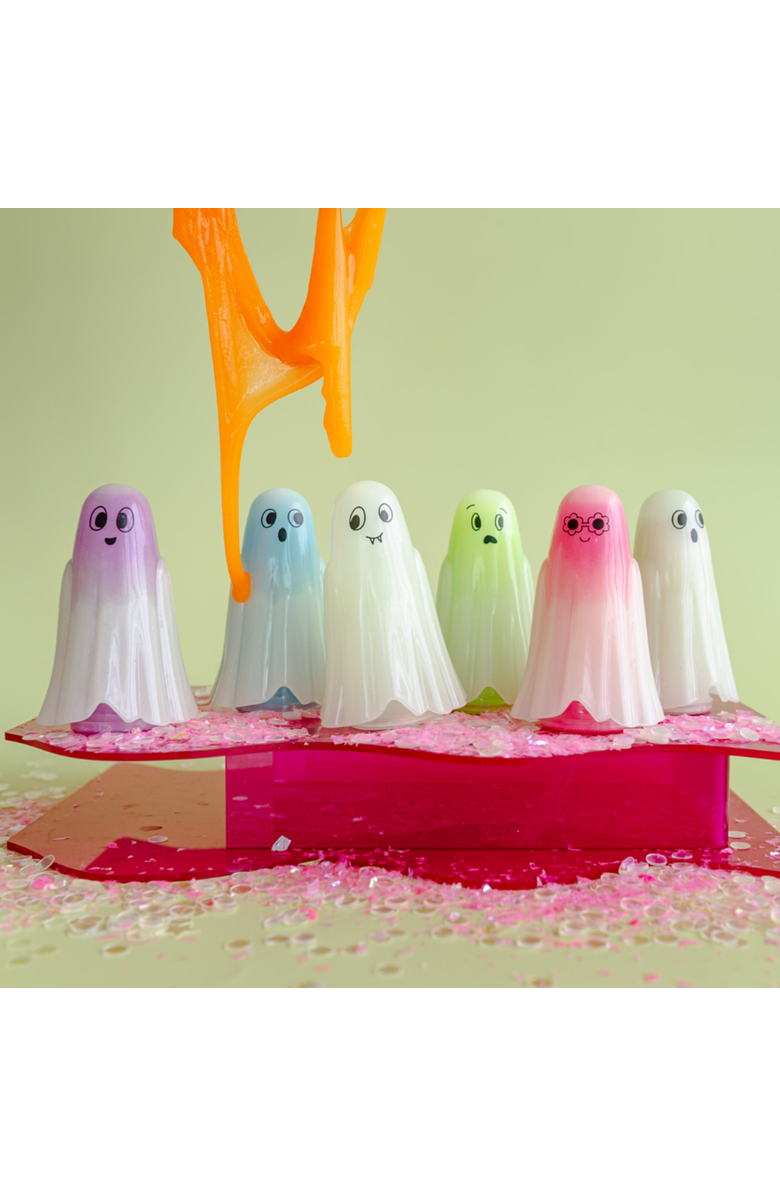 Daydream Society Trick or Treat Street Ghost Slime, Alternate, color, Orange And White