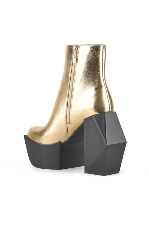 United Nude Stage Boot Mens In Gold