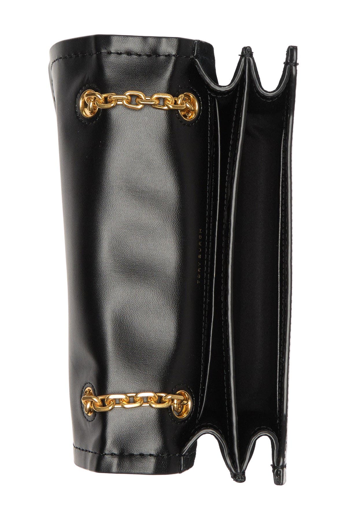 Tory Burch Carson Convertible Croc Embossed Leather Crossboby Bag, Alternate, color, 