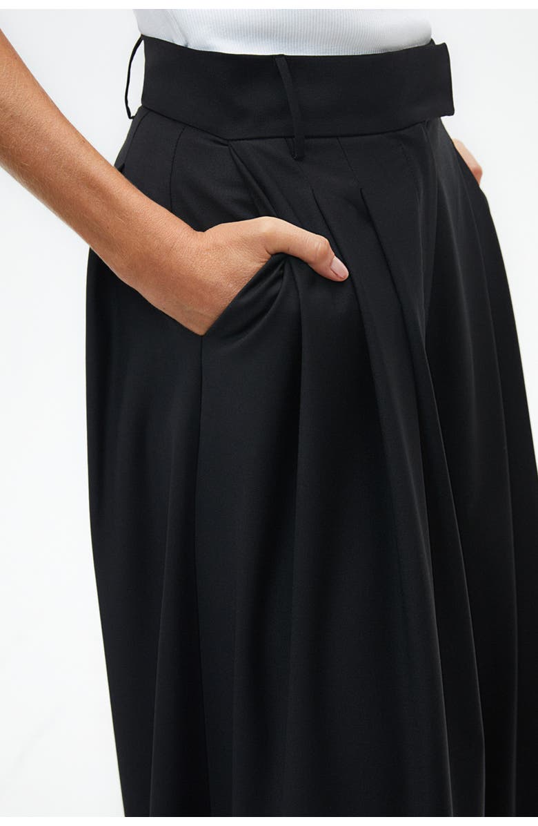 Nocturne Pleated Wide Leg Pants, Alternate, color,