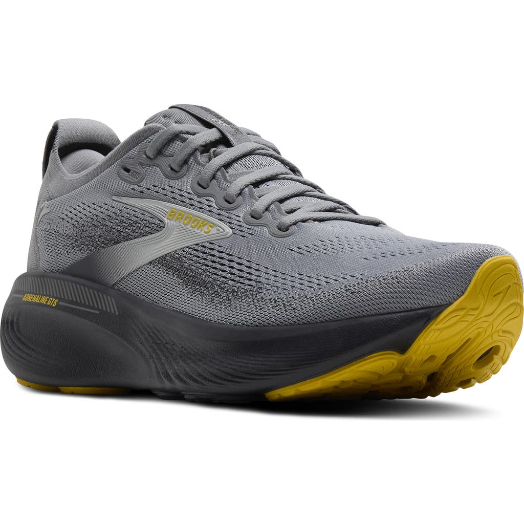 Brooks Adreanline Gts 25 Running Shoe In Gray