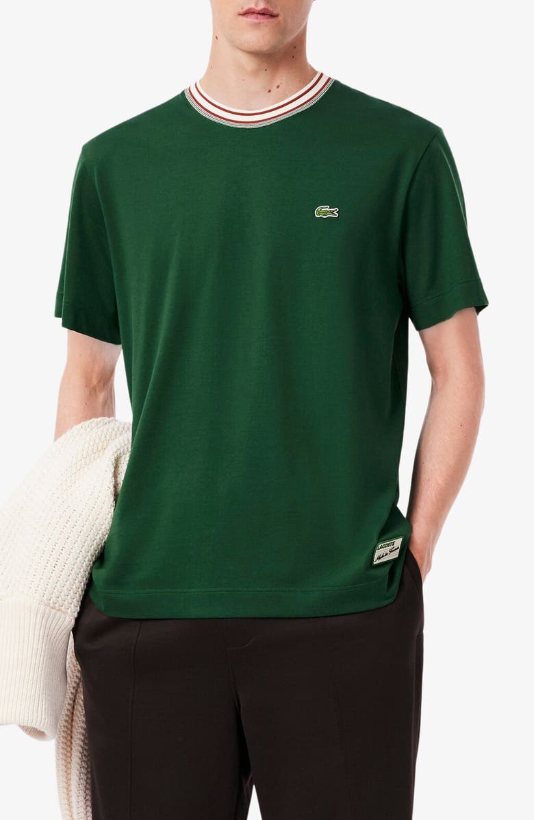 Lacoste Classic Fit T-Shirt, Main, color, Green