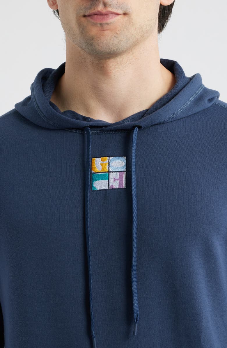 Swannies Hough Performance Golf Hoodie, Alternate, color, Navy