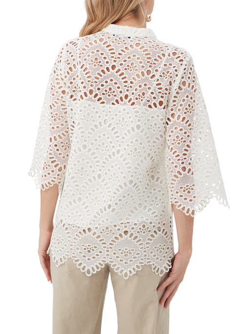 Trina Turk Martigues Lace Tunic Top