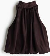 H&M Bubble-hem Halterneck Top