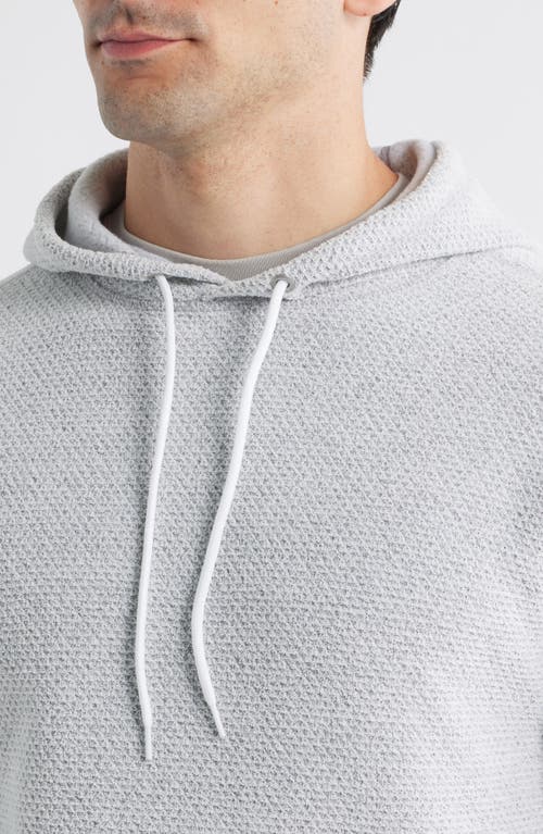 Swannies Dwayne Bouclé Hoodie In Gray