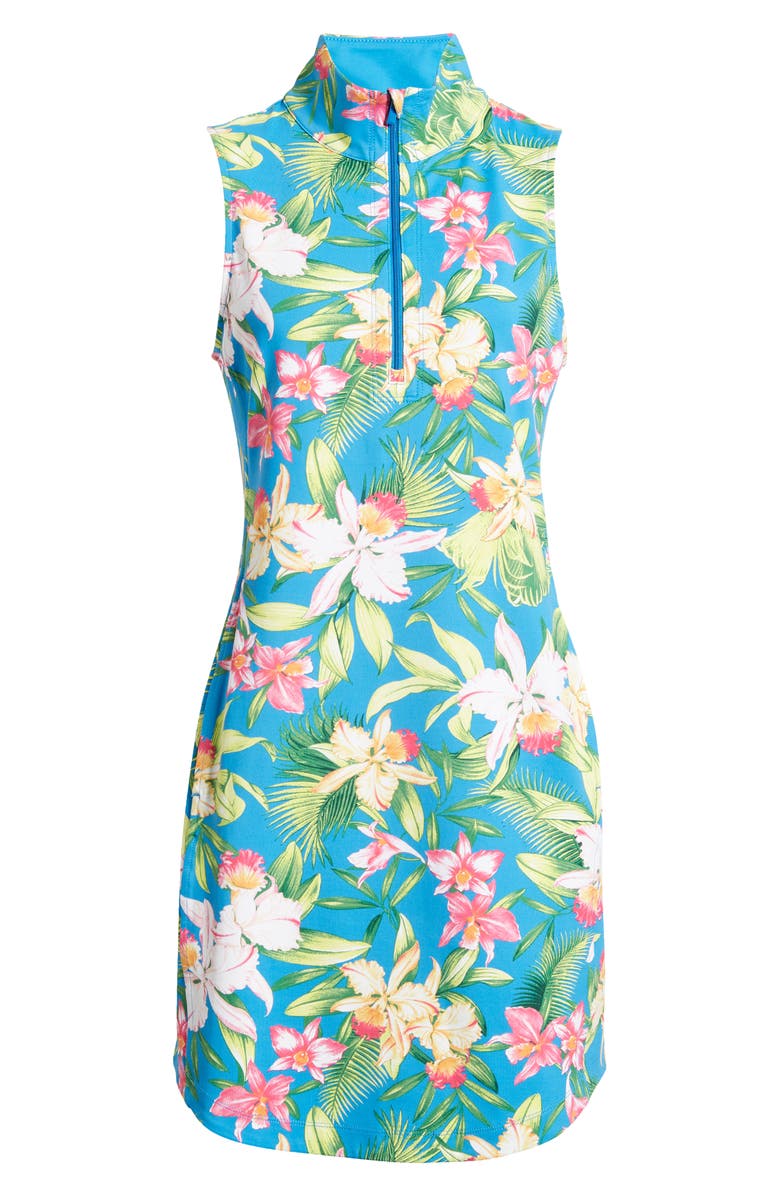 Tommy Bahama Aubrey Bayside Blooms Sleeveless A-Line Dress, Alternate, color,