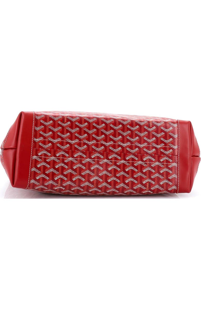 Pre-Owned Goyard Bellechasse Bag Coated Canvas PM, Alternate, color, Red