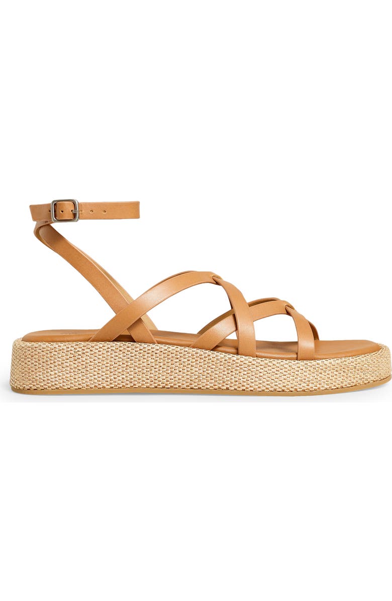 Madewell Ankle Strap Platform Sandal, Main, color,
