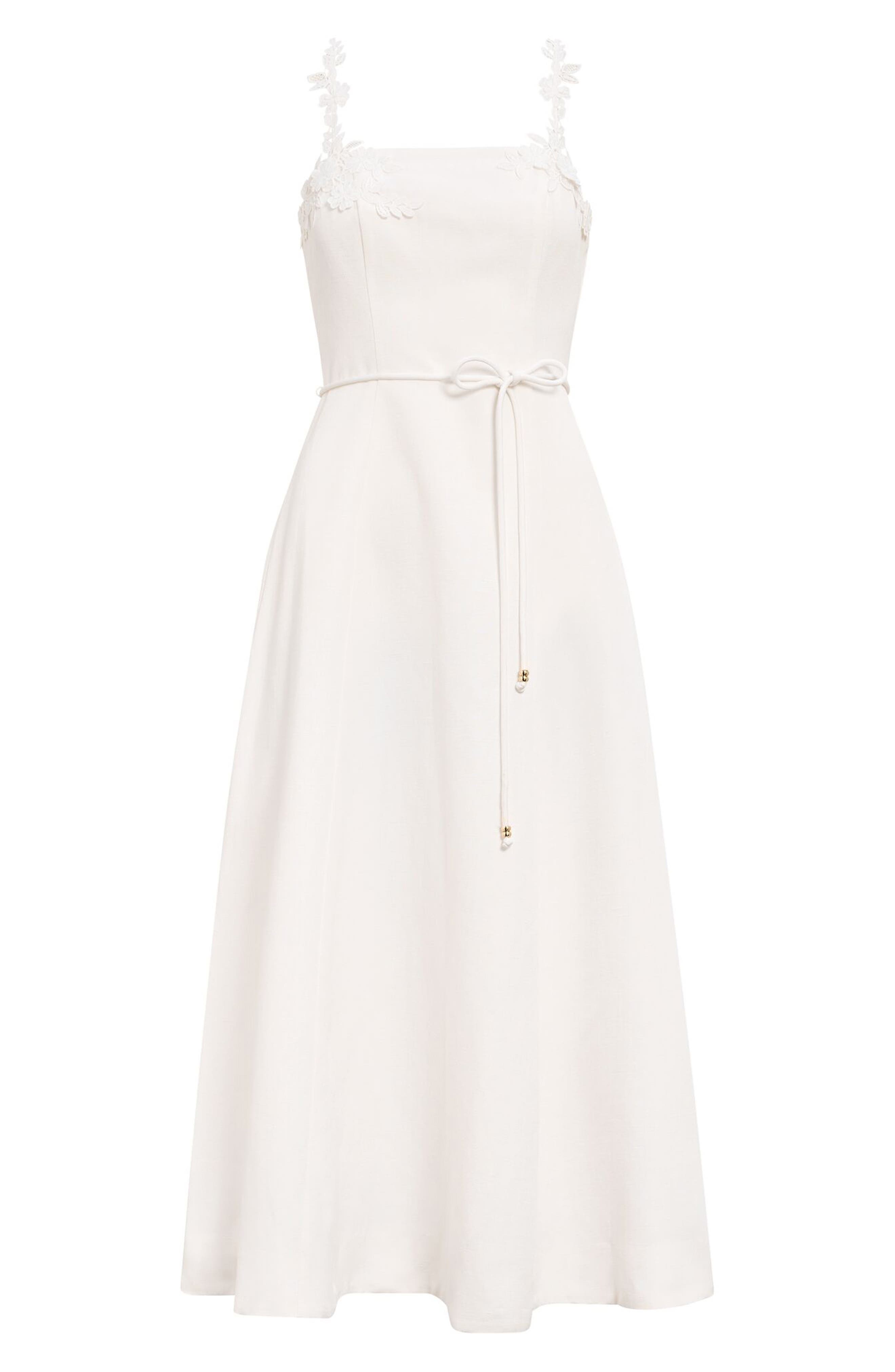 farfetch midi dresses Emin Dress 0 / Cornflower/white
