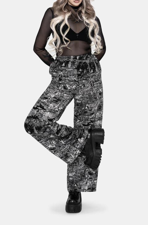 Nara Boudicca Printed Wide Leg Trouser