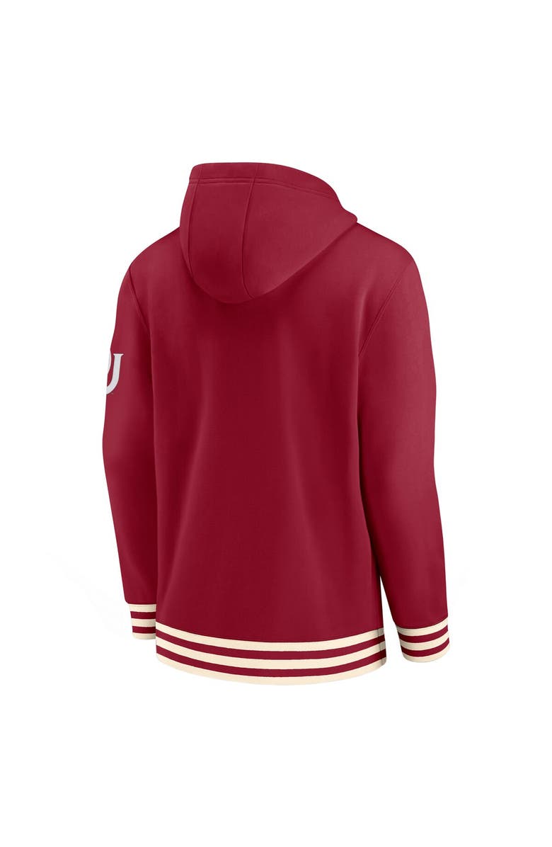 Nike Men's Nike Crimson Oklahoma Sooners Legacy Retro Pullover Hoodie, Alternate, color, Crimson
