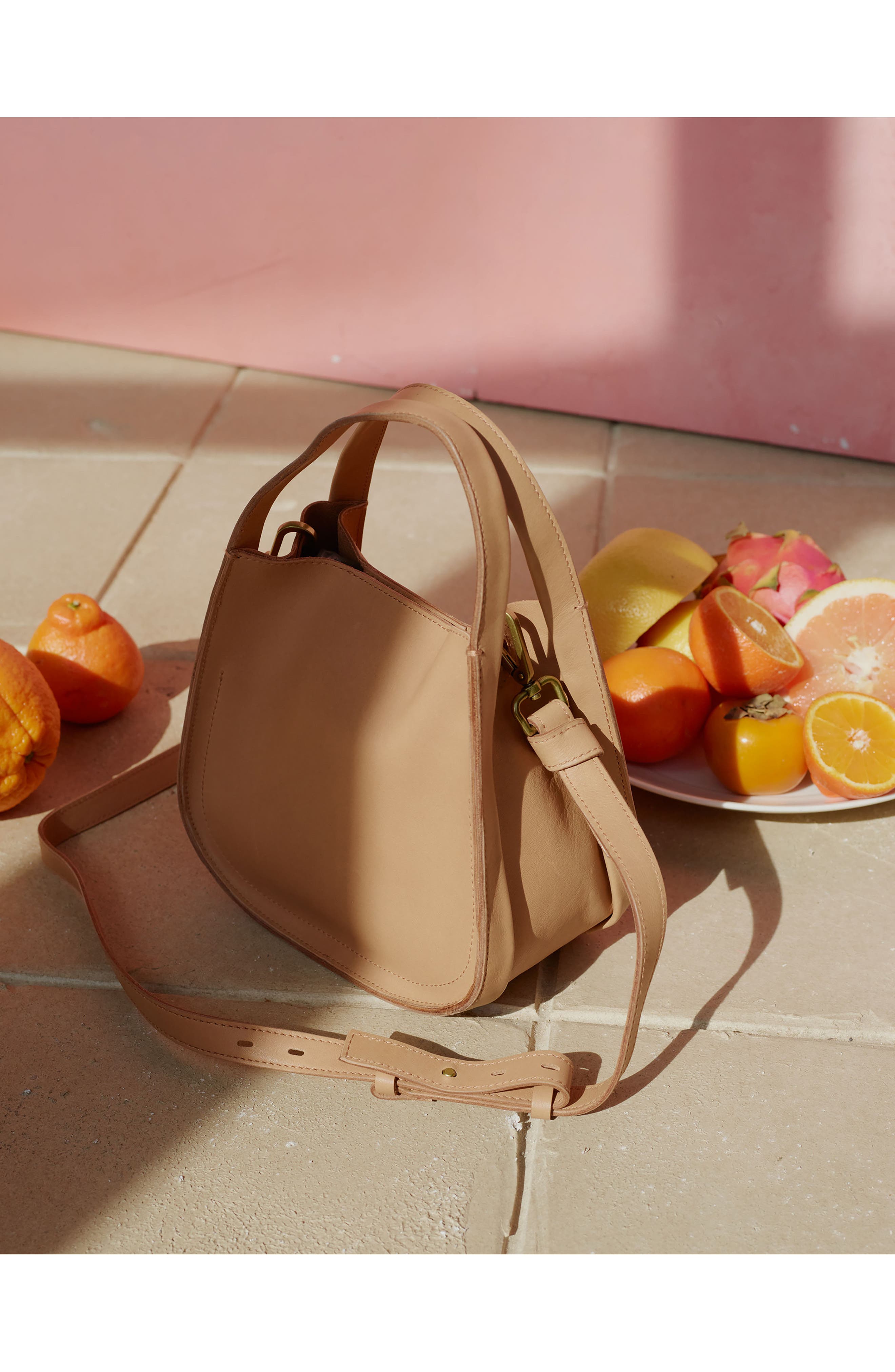 The Sydney Crossbody Bag, Alternate, color, AMBER BROWN