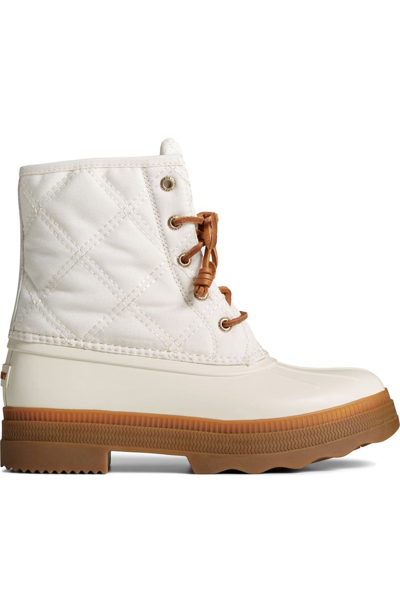 Sperry Saltwater 2.0 Duck Boot, Alternate, color, White