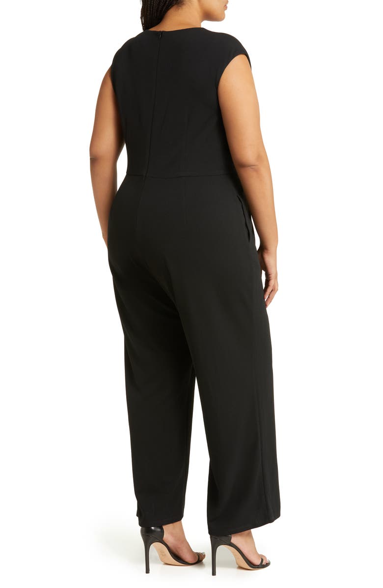 Maggy London Sleeveless Stretch Jersey Jumpsuit, Alternate, color,