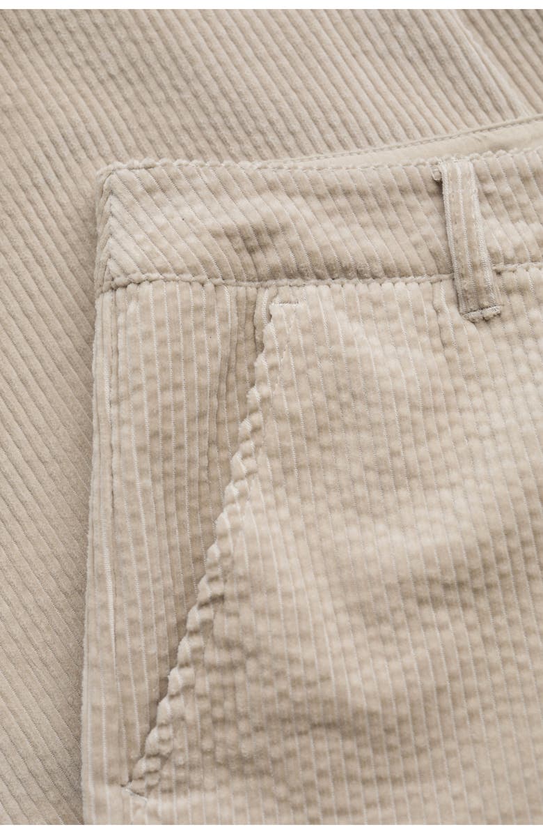 Seasalt Cornwall Asphodel Crop Wide Leg Corduroy Pants, Alternate, color, Birch