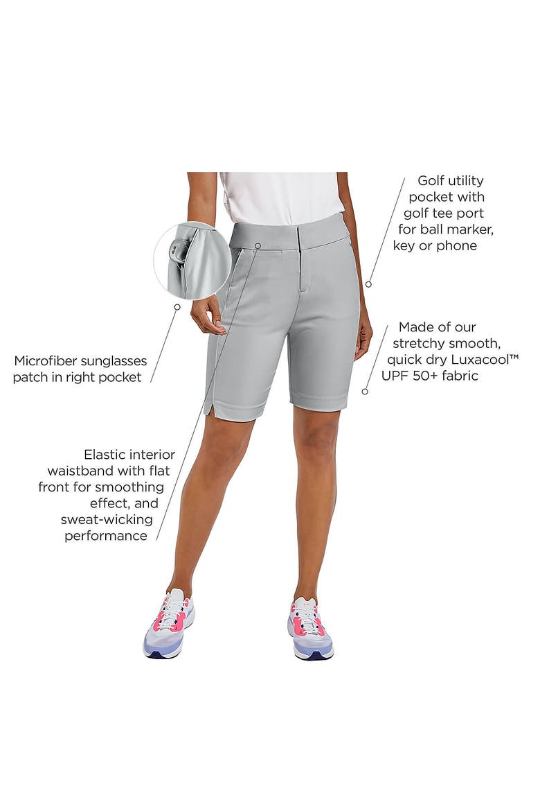 Women's Valorus V-Neck Shorts, UPF 50+ Sun Protection, Alternate, color, Black